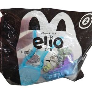 Mcdonald's 2025 Disney Pixar Elio Happy Meal Toy #2 Glordon NEW Sealed Bag